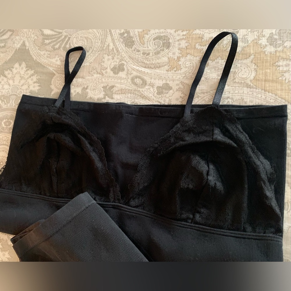 Victoria’s Secret , Cami and High Leg Undies Set, NWOT, XL, Black - Picture 7 of 14